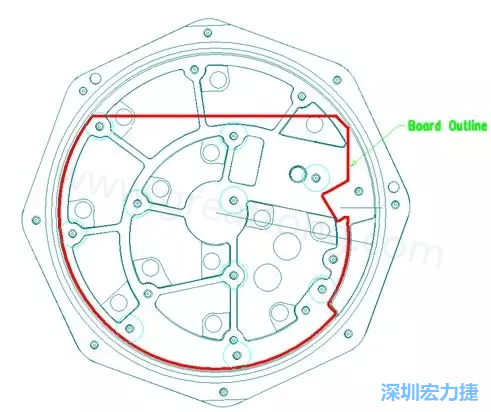 根據(jù)特定的機械規(guī)范設計PCB，以便其能放入防爆容器中-深圳宏力捷