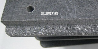可加工性的合成石，可以用CNC洗出想要的形狀與機(jī)構(gòu)，可以媲美鋁合金